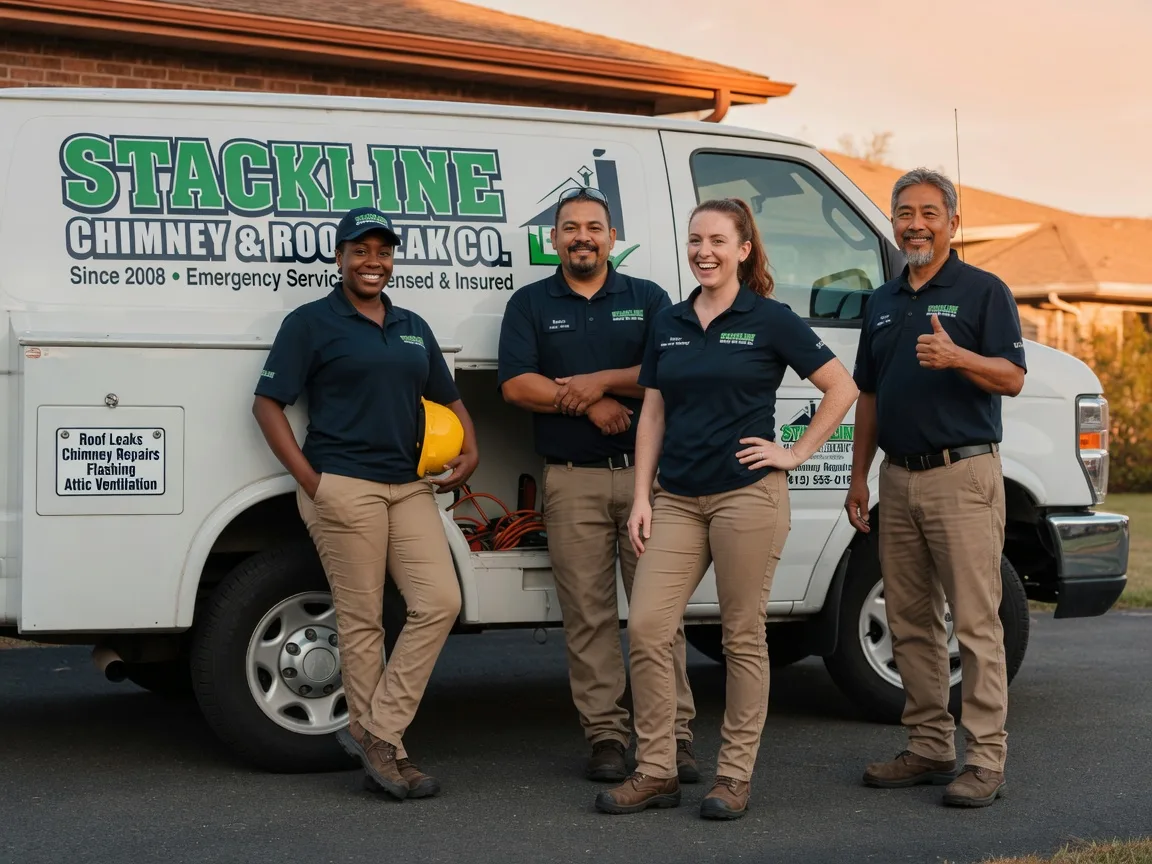 Chimney flashing repair company in Danvers, MN
